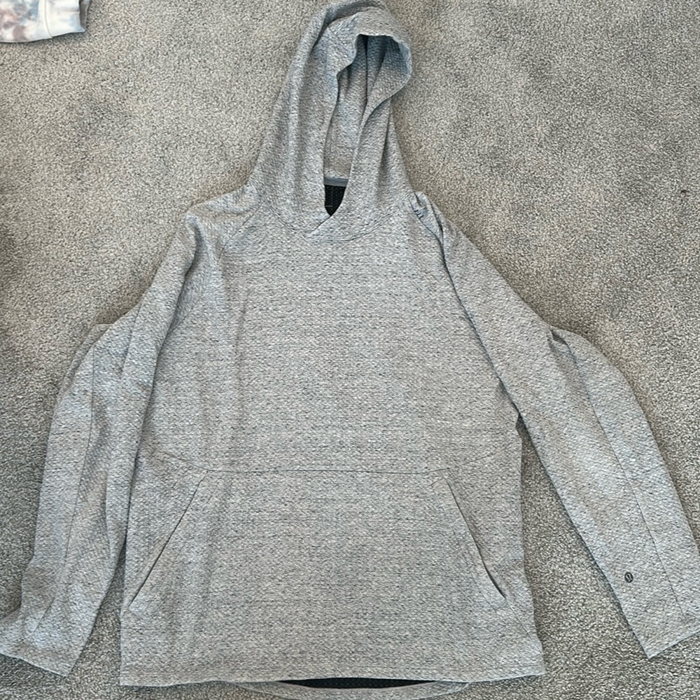 lululemon training at ease hoodie grey